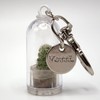 Yetti | Mini Cactus Gift Keyring - Living Plant on
