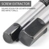 6 Piece Screw Extractor Set Professional, Left Extractor Set Screw