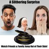 FunFamz The Original Realistic Rubber Snake Toy - Large Black