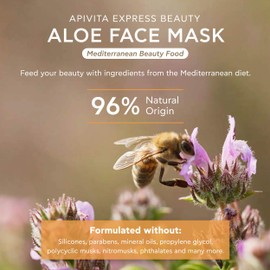 Apivita Aloe Face Mask 2 x 8 ml