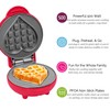 Innoteck Kitchen Pro 550W Mini Waffle Maker – Red Heart-Shaped