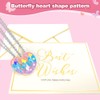 FloraMolly Friendship Necklaces for 3, Various Shapes Magnetic Butterfly Heart