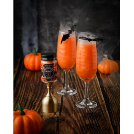 Sweet Spell Luster Dust Edible Glitter (15g) - Shimmer Pearl Dust Powder for Decorating Cakes, Chocolate, Drinks, Cocktails - 100% Edible, Food Grade, Vegan, Gluten-Free (Orange)