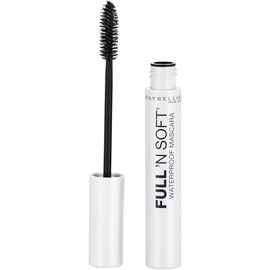 Maybelline Makeup Full N Soft Waterproof Mascara, Very Black Waterproof Mascara, 0.28 fl oz                                                           
