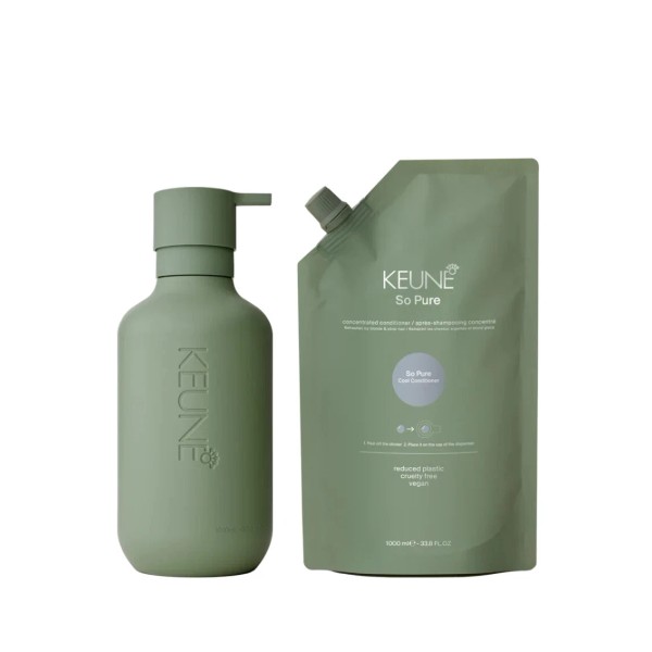 KEUNE SO PURE BUNDLE - COOL CONDITIONER - 1000ML