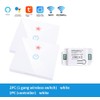 proAMEDEN Touch Wall Switch 10A Works with Tuya/Smart Life App,