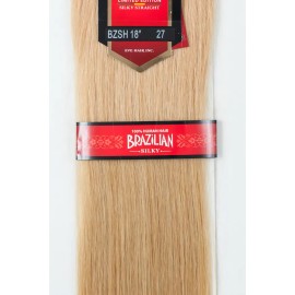 Extension De Cabello Eve Brazilian 18 PLG 100% Natural-rubio Color #27 Rubio Dorado