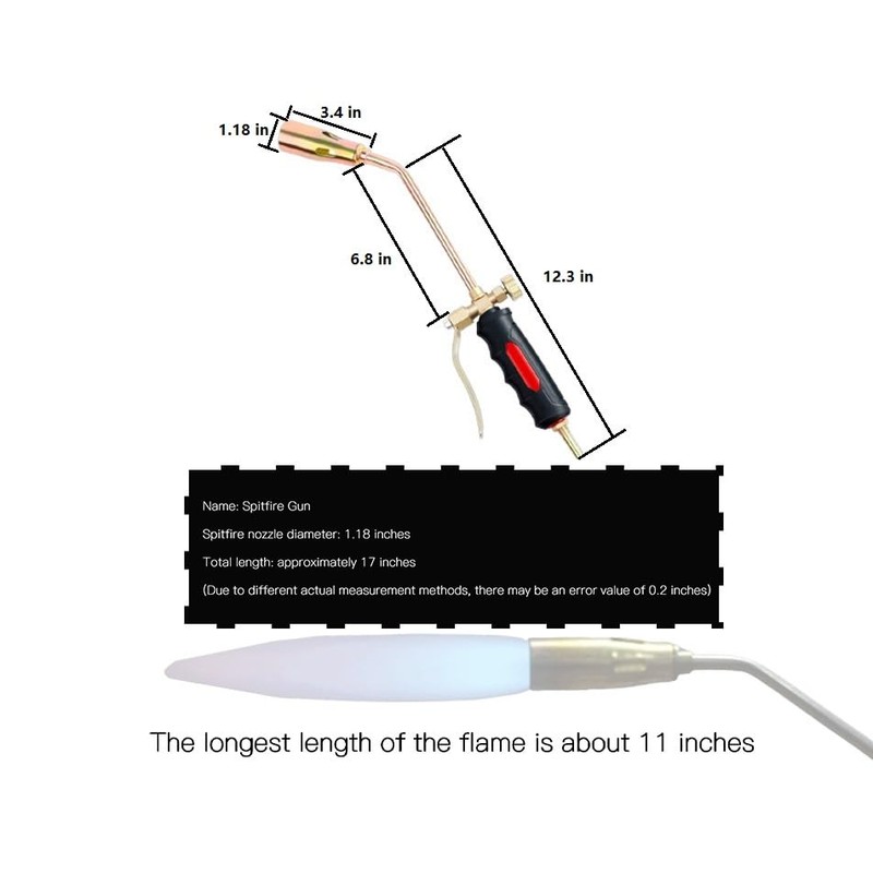 Propane Torch Kit - includes a welding torch head and