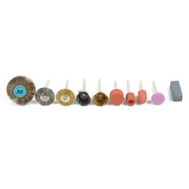 343 Pcs Rotary Accessories Kit, 1/8 Inch Shank Electric Tool Accessories, Multi-Functional Rotary Tool Kit for Carving, Sanding, Polishing