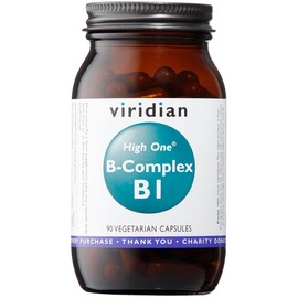 Viridian Viridian HIGH ONE Vitamin B1 with B-Complex, 90 Veg Caps
