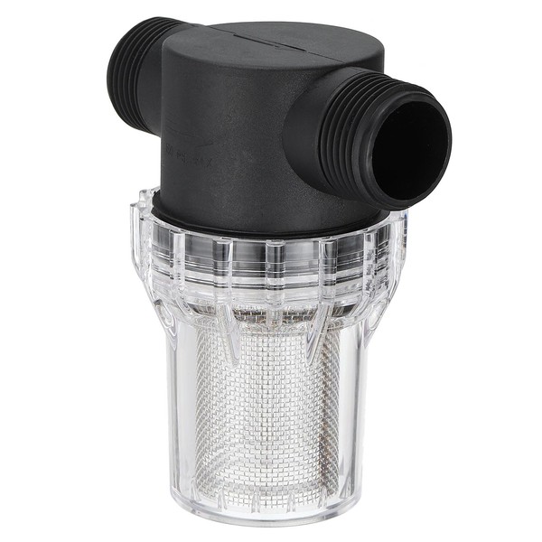 PATIKIL G1" Water Pump Strainer Filter, Pipe Water Pump Strainer