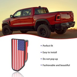 Bed Rail Stake Pocket Covers for GMC Chevy Silverado 2019-2025 GMC Chevy Silverado Sierra 1500, 2020 2021 2022 2023 2024 2025 GMC Chevy Silverado Sierra 2500HD 3500HD (Red-Blue)