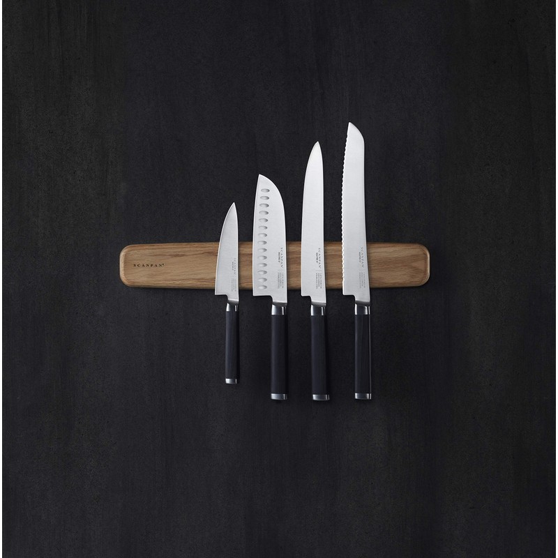 Scanpan Maitre D' Chefs Knife, 8", Black