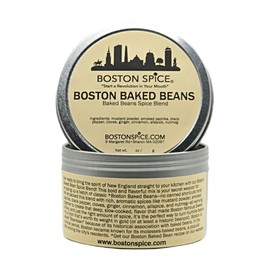 Boston Spice Boston Baked Beans Spice Blend Make Your Own Traditional New England Style Boston Baked Beans for Cookouts Family Gatherings Pot Luck Dinner BBQs Approx 1 cup wt. 3.6oz/103g Tin