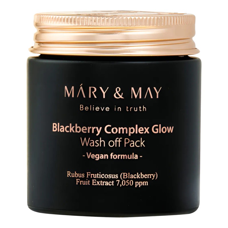 🔥 Mary & may blackberry complex glow gel facial 125g