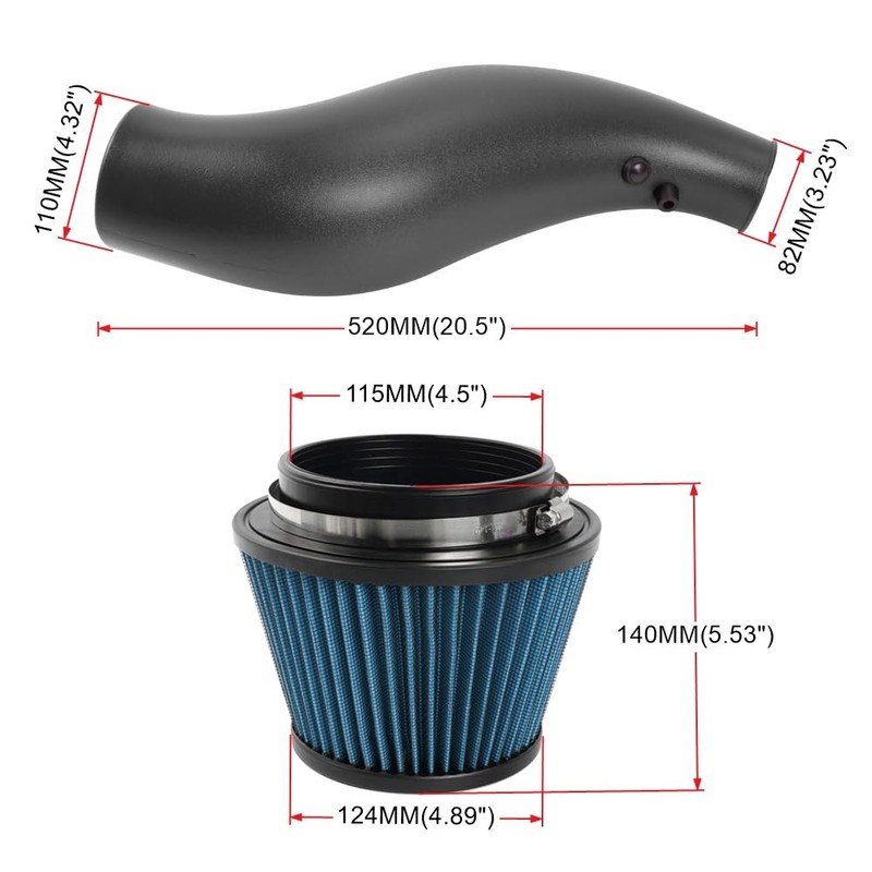 For 92-00 Honda Civic 94-01 Acura Integra Cold Air Intake
