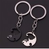 [Y-YING] Lazy Cat Pair Key Chain Key Ring Cute Cat