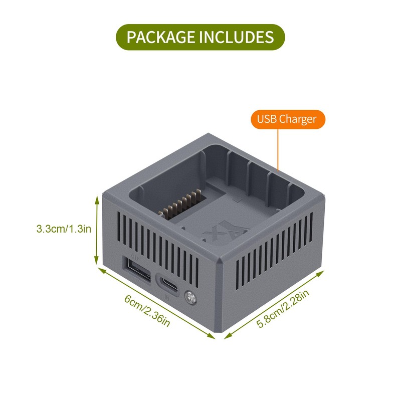LYONGTECH 100W USB Battery Charger with Storage Charge for DJI
