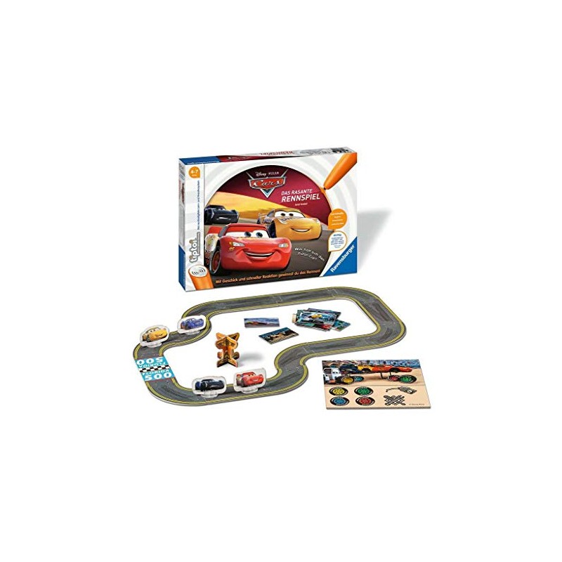 Ravensburger tiptoi Cars - The Fast Racing Game from 4