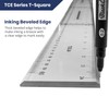 2 Pack - Pacific Arc 36 Inch T Square, Traditional