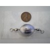 HOME MADE 15 PCS. #5 NICKEL SWIVEL EGG SINKERS 3,