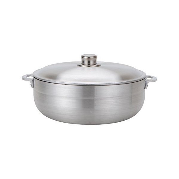 Uniware Super Quality Aluminum Caldero/ Stock Pot with Aluminum lid, Thickness 3mm (13 Quart)
