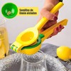 Exprimidor de Limones, 2 en 1 Manual Lemon Squeezer, Exprimidor
