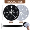 2 PCS Pad Savers for Sander 6" 150mm 49 Holes