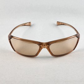 Gateway Metro Safety Glasses Full Face Caramel Frame Bronze Mirror Lens ANSI Z87