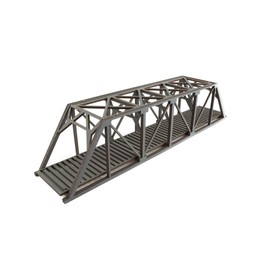 War World Scenics Single Track Grey Railroad Girder Bridge 400mm – OO/HO Model Railway Diorama