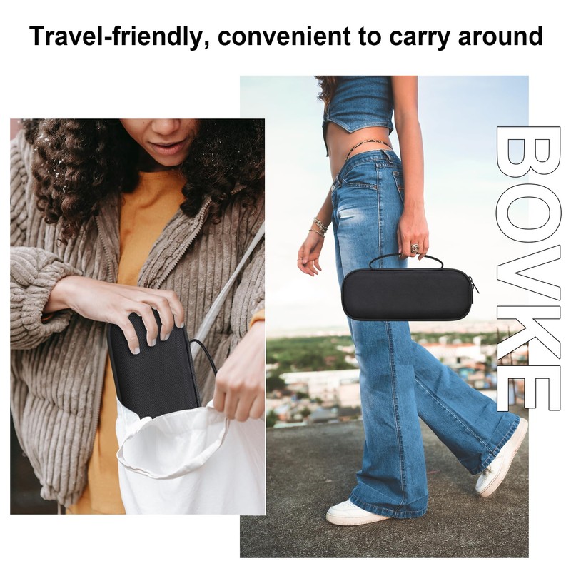 BOVKE Carrying Case Compatible with Beats Pill Wireless Bluetooth Speaker,
