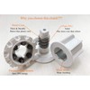 Luanxu 38mm roller blind Fittings, Roller Blind Mechanism, Roller Blind