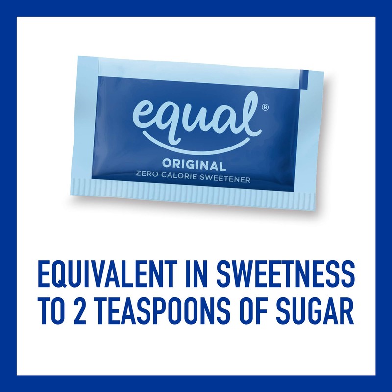 EQUAL 0 Calorie Sweetener, Aspartame and Acesulfame-K Sweetener Packets, Zero