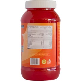 Flor de Aloe, Sabor a Durazno, Pulpa Natural de Aloe Vera, Enriquecido con Fibra para Digestión y Piel, 100% Orgánico.