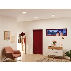 Paulmann Areo 929.43 LED Recessed Panel IP23 Round 12 W 3000 K Matt White