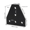 BLCCLOY 8Sets 2020 Aluminum Extrusion External Joining Plate Connector T