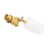 1/2‘’ Thread Float Ball Valve Brass Valve Plastic Floating Ball