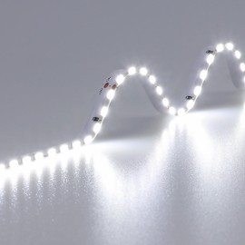 JOYLIT 24V LED Strip Side Emitting 16.4FT 630LEDs 6000K Cool White, UL Listed Premium SMD 4020 75W CRI 92+ 8000LM Super Bright Dimmable Adhesive Tape Light Indoor Task Lighting for Showcase, Cabinet