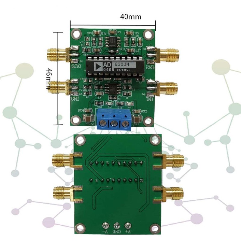 Taidacent Lock-in Amplifier AD630 Module Minimum System Phase Sensitive Detection