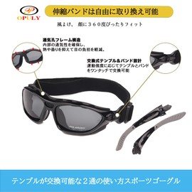 [Cherryl99] Motorcycle Goggles Protective Glasses UV Protection Windproof Dustproof Anti-Fog Sunglasses with Detachable Sponge Sports Goggles Bike Sunglasses (Transparent Version)