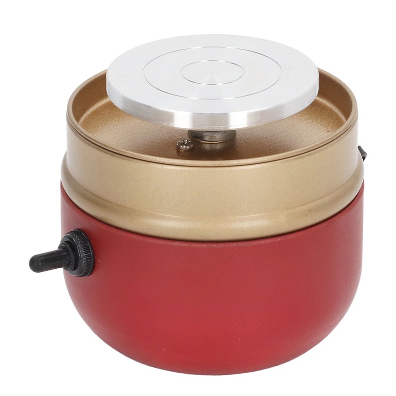 Mini Electric Pottery Wheel Machine Small Portable Red Pottery Forming