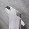 RUICER Towel Rail No Drilling 30 cm Stainless Steel Towel