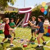 16Inch Football Number 7 Piñata Includes Blindfold, Wooden Stick and