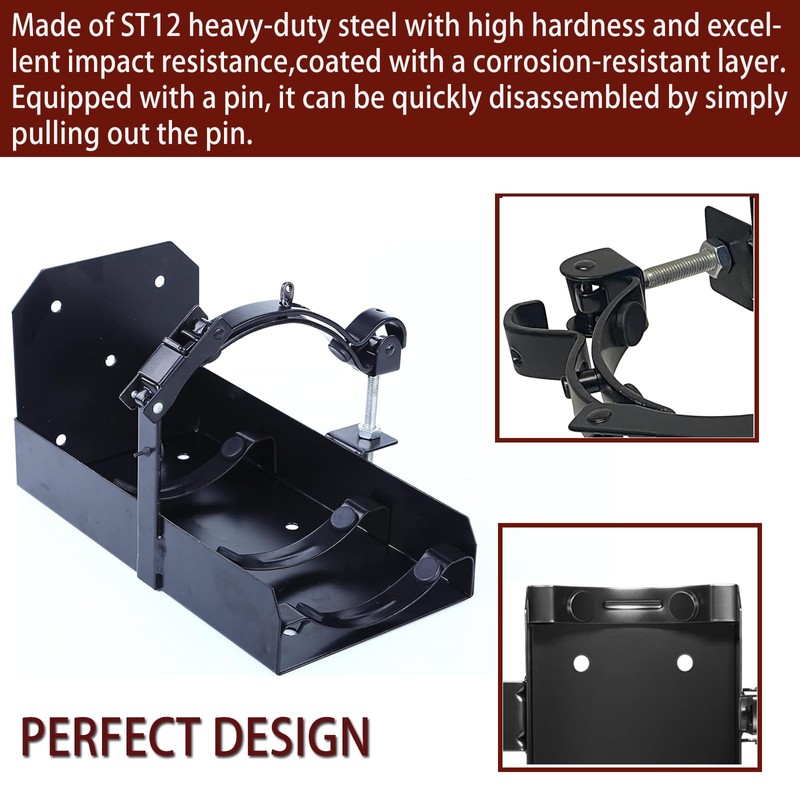 Heavy Duty Fire Extinguisher Vehicle Bracket for 10lb Dry and/or