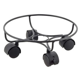 Arcadia Garden Products 1559 Heavy Duty Plant Caddy, Small, 10""", Black