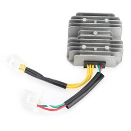 GY6 Regulator 150 Cc, Voltage Rectifier Suitable for GY6 125 Cc 150 Cc Motorcycle 6 Wire Parts Electrical Components 125 150 250 Cc 4 Stroke 152QMi 152QMJ 157QMI 157QMJ Motor
