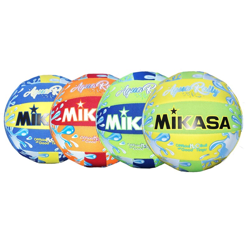 Mikasa Aqua Rally, Yellow/Green, Recreational Water Volleyball