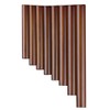 8 Pipes Natural Bamboo Mini Portable Pan Flute Chinese Traditional