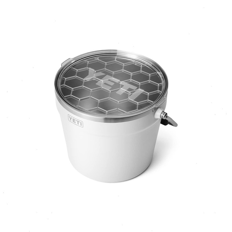 YETI Rambler Beverage Bucket, Double-Wall Vacuum Insulated Ice Bucket with