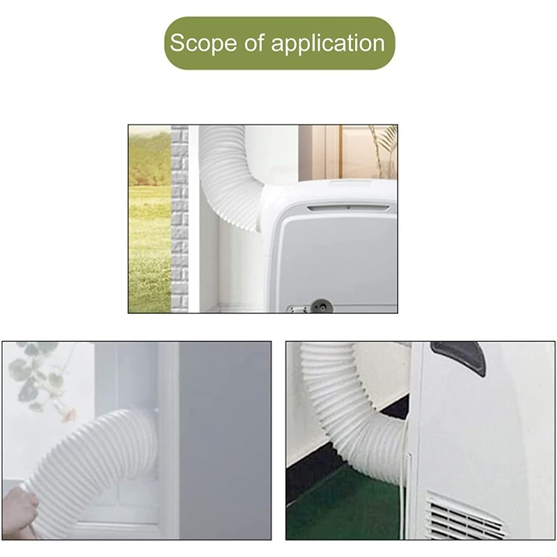 Air Conditioning Exhaust Hose Adapter for Comfee Replacement Parts, 150